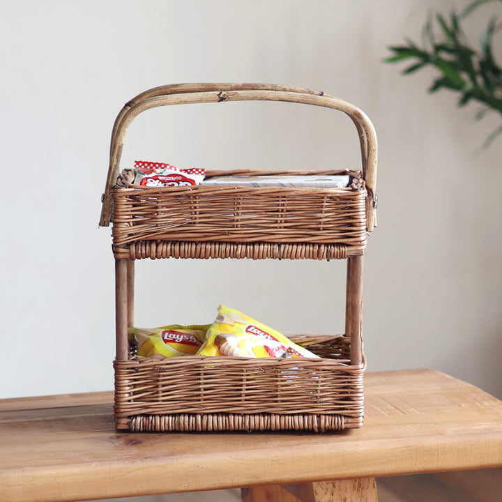 Practical storage basket with handle Kalsten