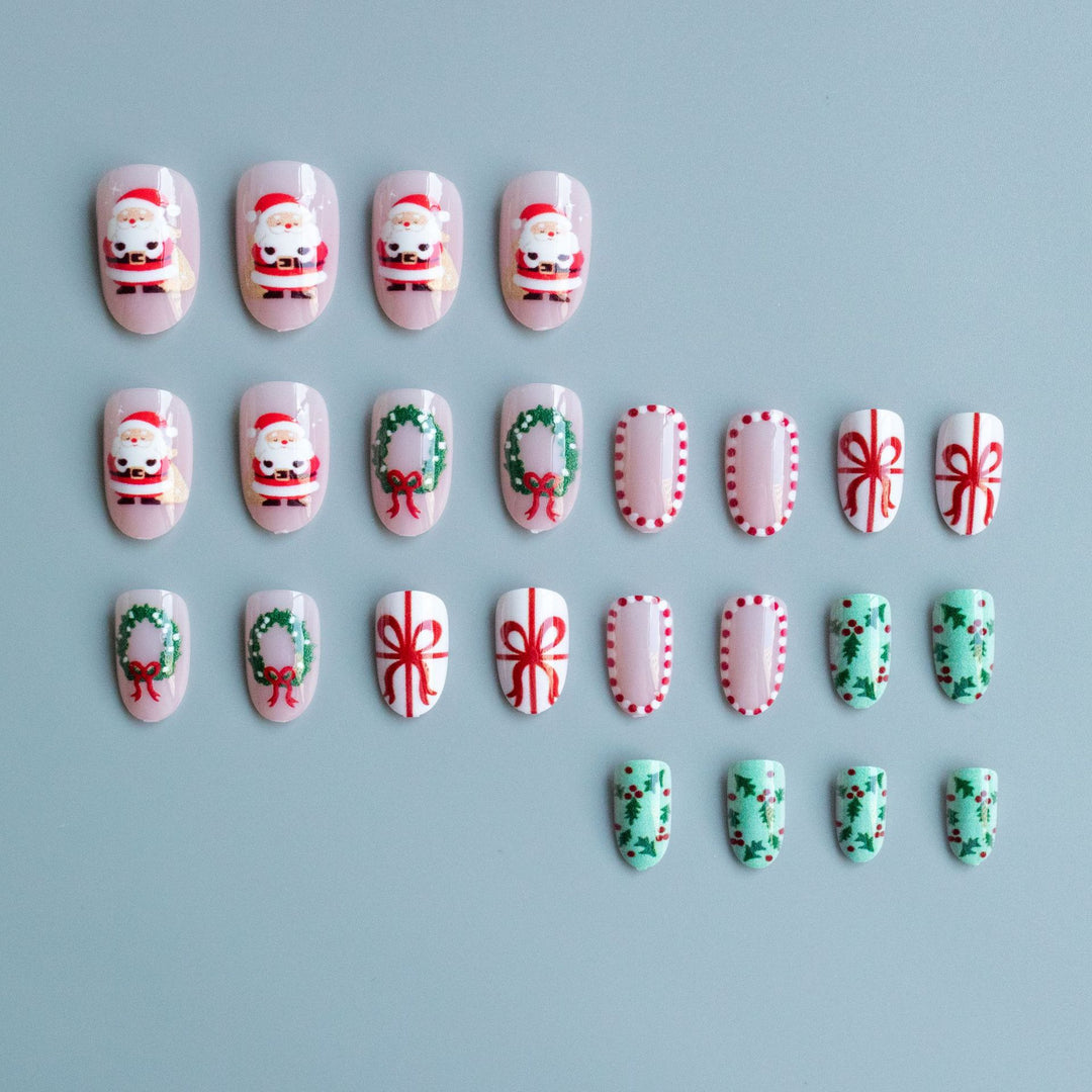 Holiday-Themed Nail Art