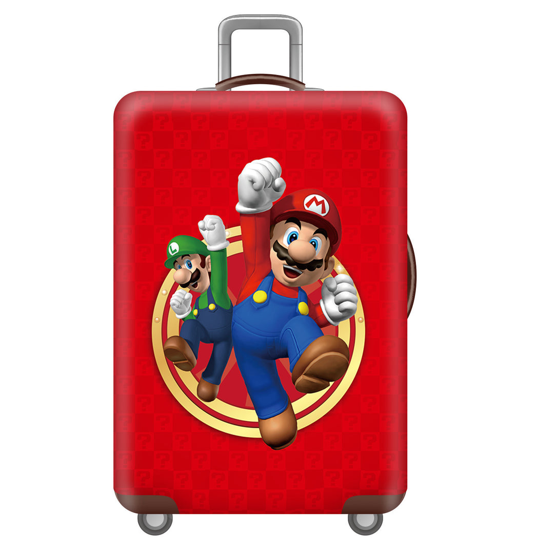Unisex children's suitcase with reinforced hard shell, telescopic handle and Kuromi motif Kalsten