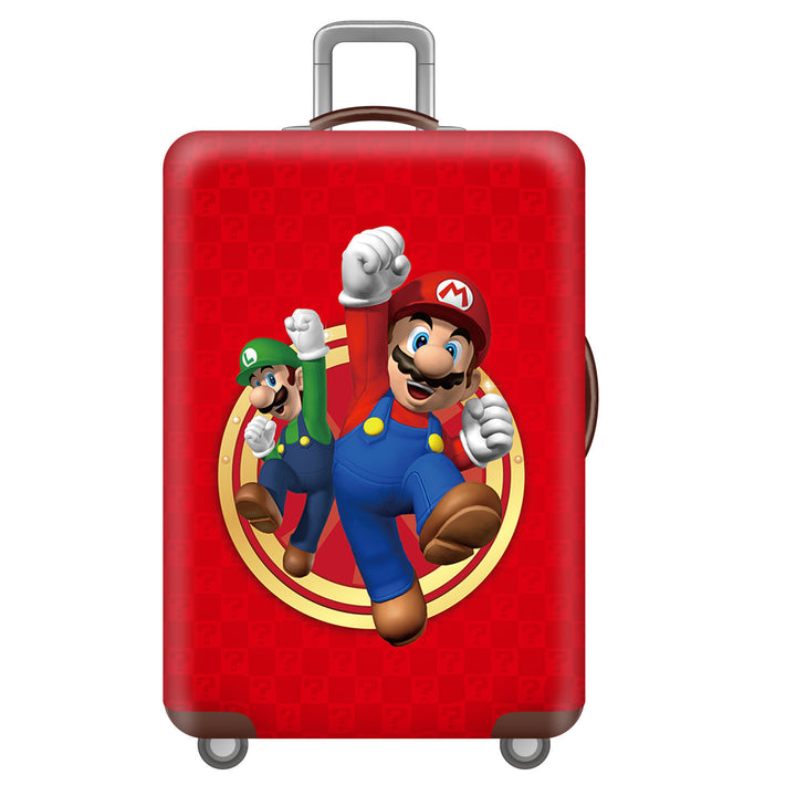 Unisex children's suitcase with reinforced hard shell, telescopic handle and Kuromi motif Kalsten
