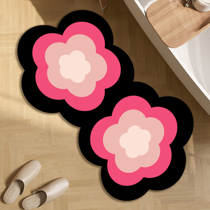 Whimsical Cloud-Shaped Bath Mat