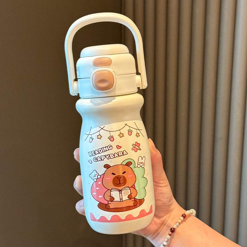 Women's insulated drinking bottle in playful animal design Kalsten