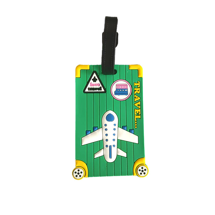 Unisex luggage tag in creative airplane design Kalsten