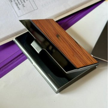 Wooden Credit Card Holder