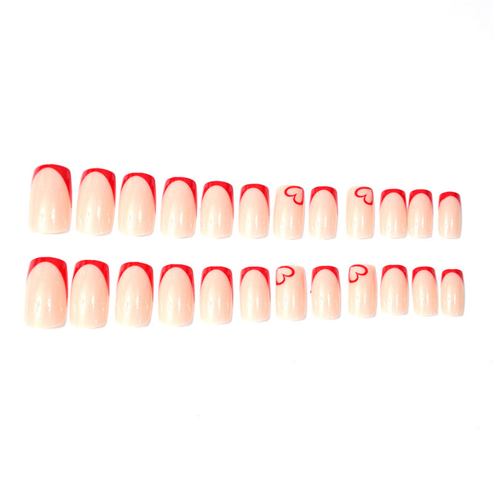 Artistic Heart-Themed Nail Art Enhancements Kalsten
