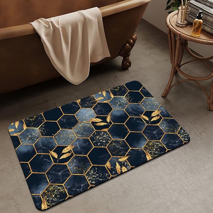 Premium Abstract Design Shower Mat