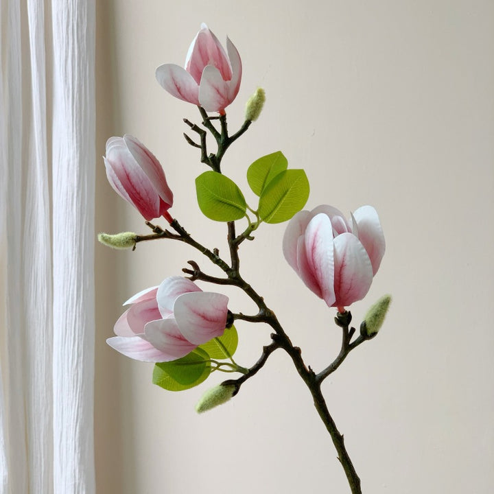 Decorative Faux Magnolia Branch