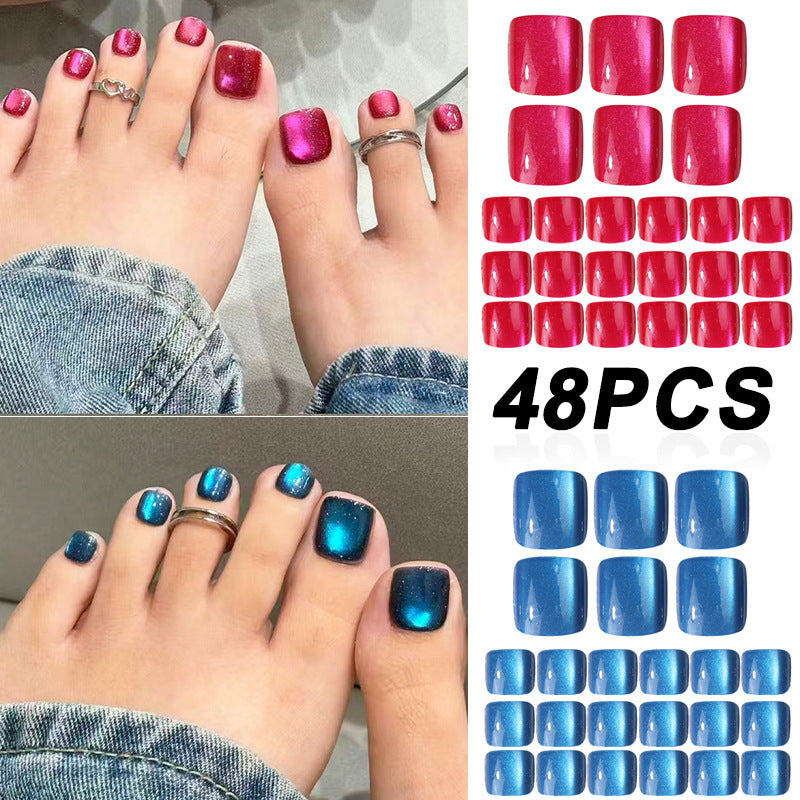 French Tip Press-On Nail Set Kalsten
