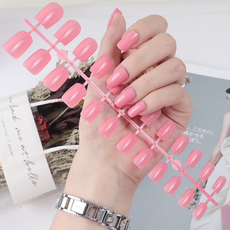 Natural Glossy Press-On Nail Tips Kalsten
