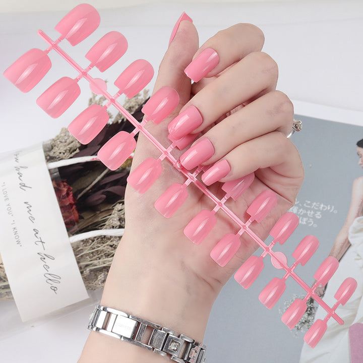 Natural Glossy Press-On Nail Tips Kalsten