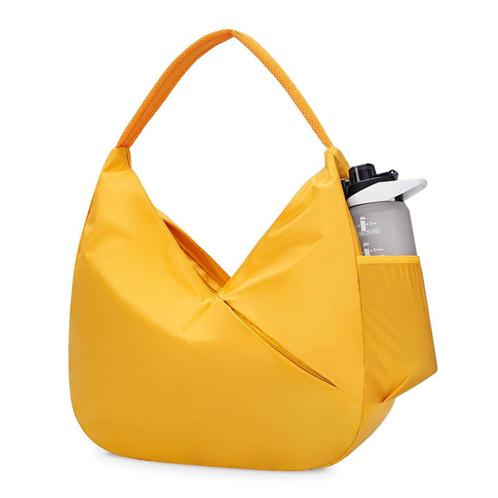 Practical sports bag with side compartment for water bottle Kalsten