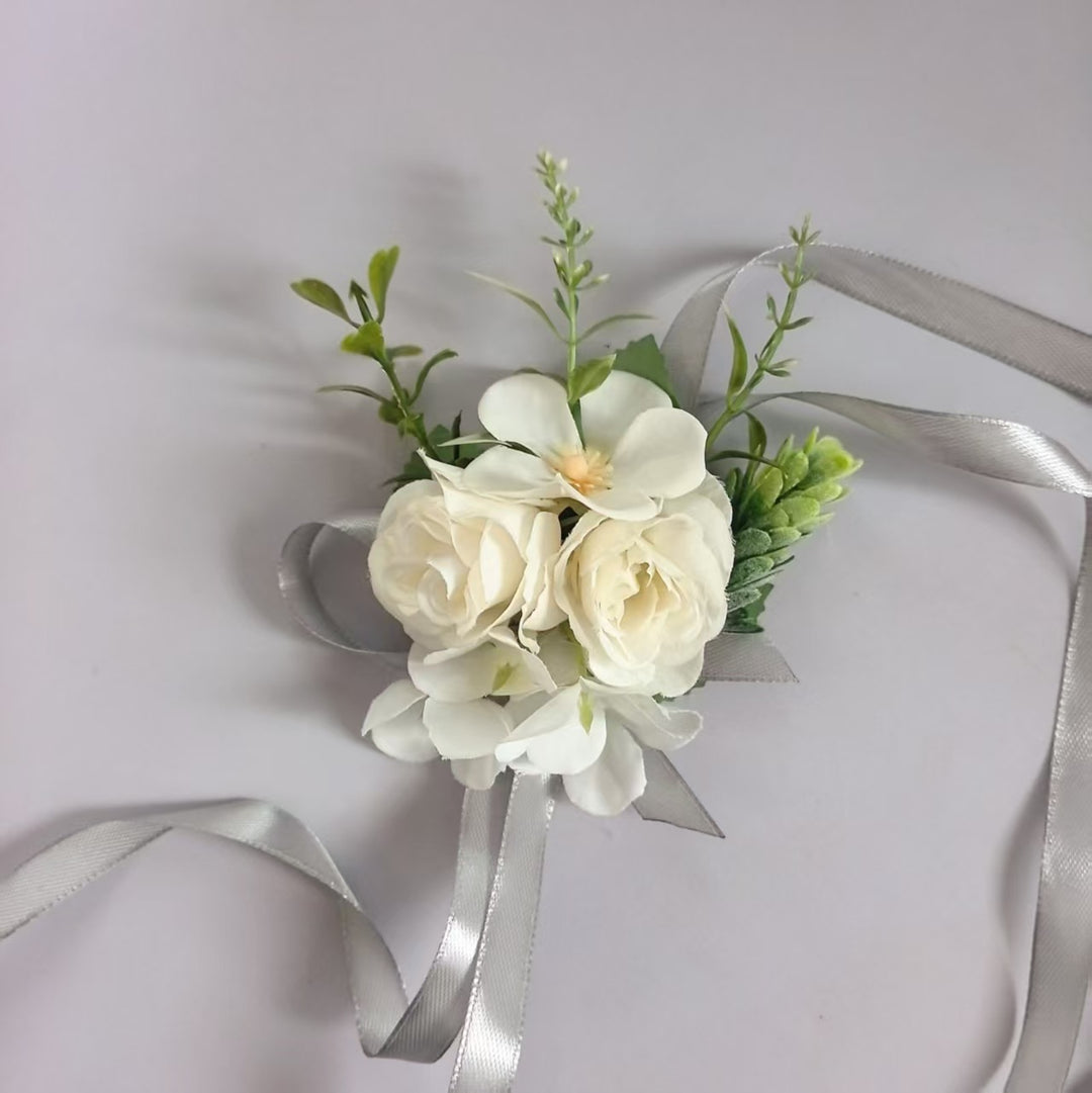 Elegant Floral Corsage Pin