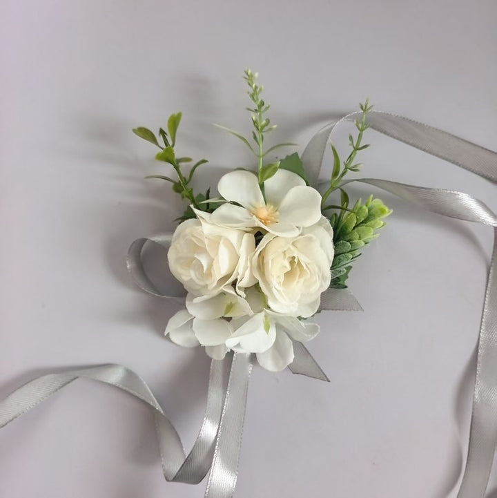 Elegant Floral Corsage Pin