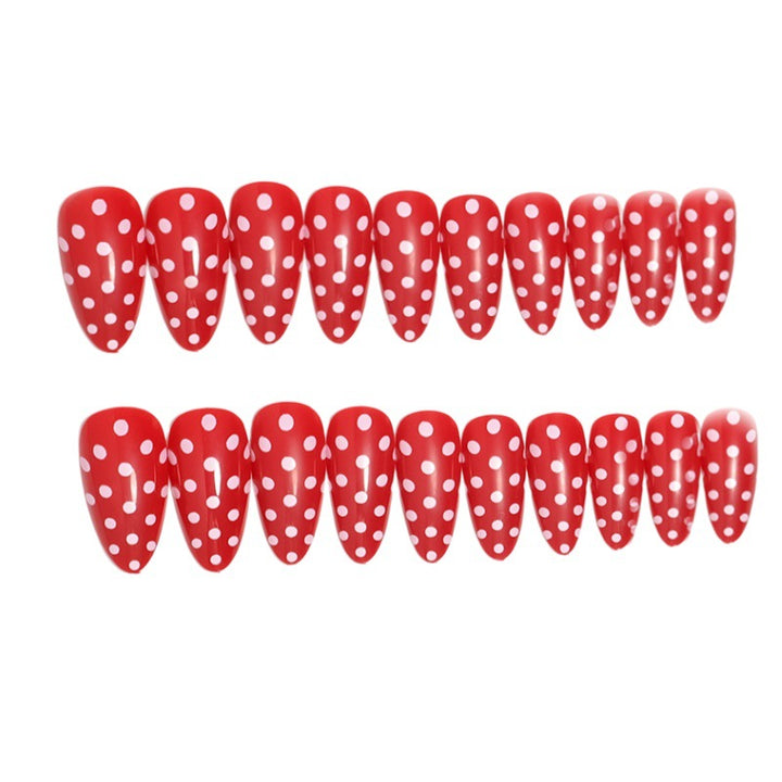 Premium Polka Dot Press-On Nail Set Kalsten