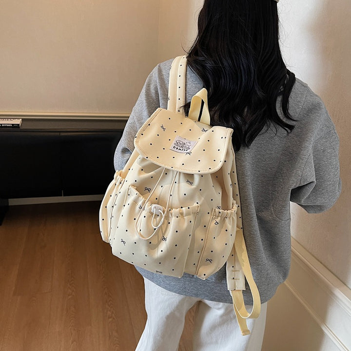 Playful Polka Dot Backpack Kalsten