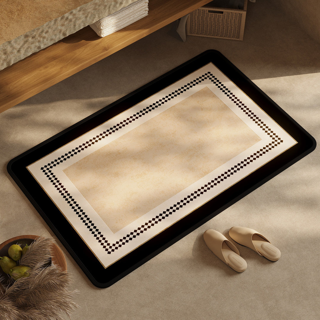 Chic Geometric Design Bath Mat Kalsten