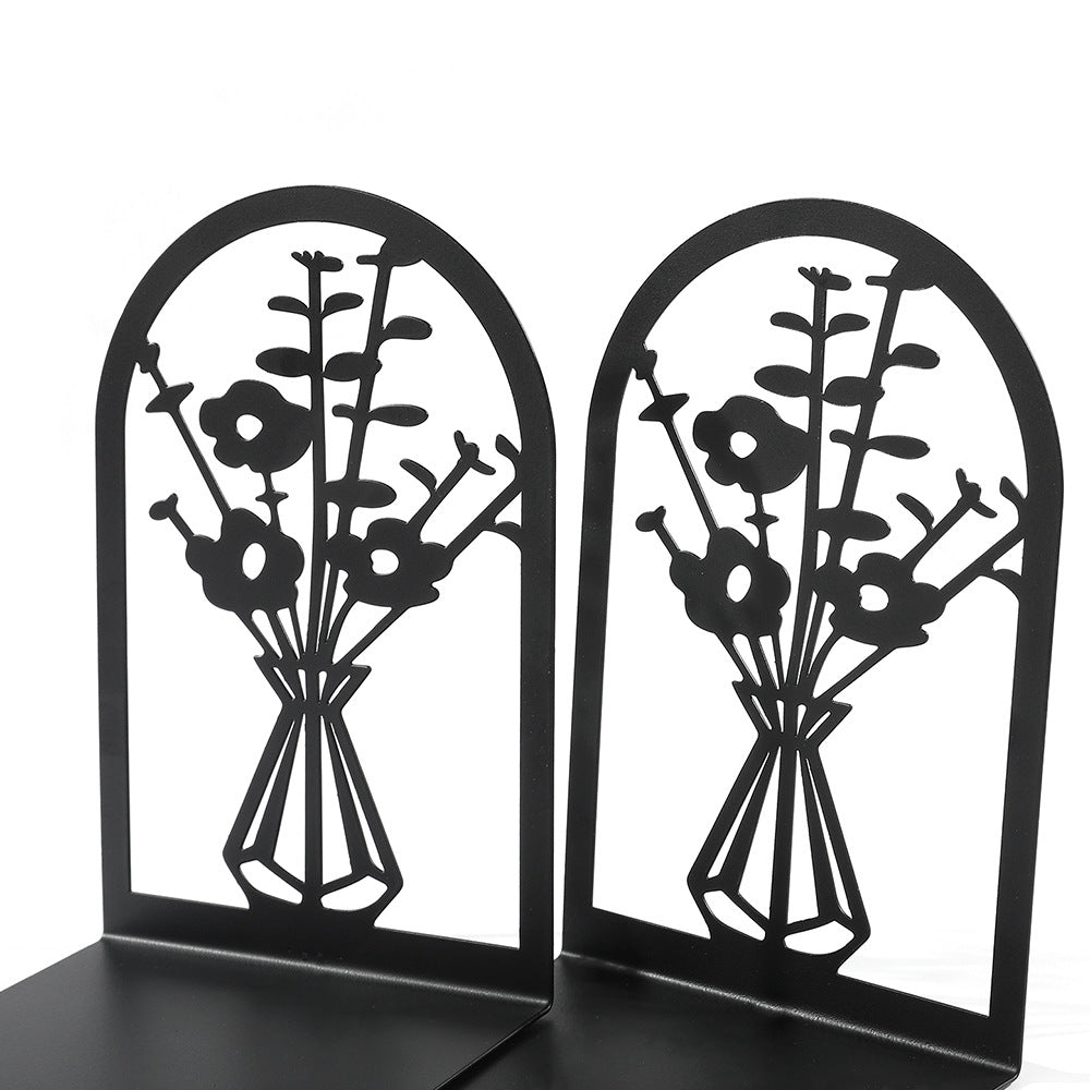 Floral Design Bookends