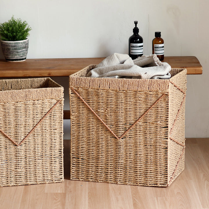 Storage baskets with vintage style Kalsten