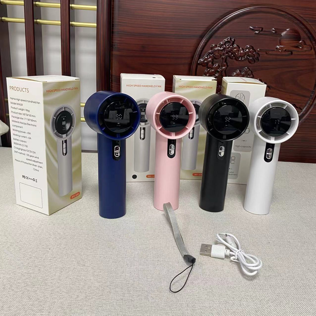 Unisex Portable Rechargeable Fan Kalsten