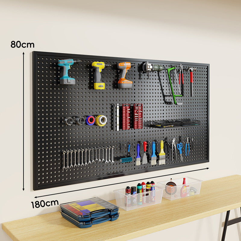 Pegboard Double-Prong Metal Hooks Compact Heavy-Duty Display Hangers