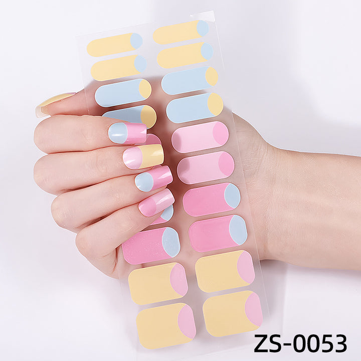 Sparkly Glitter Nail Wraps