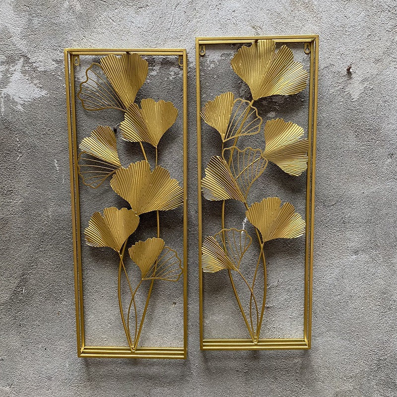 Decorative Wall Art Panel with Floral Design Kalsten