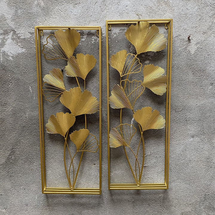 Decorative Wall Art Panel with Floral Design Kalsten