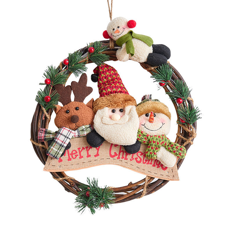 Christmas wreath with lights Kalsten
