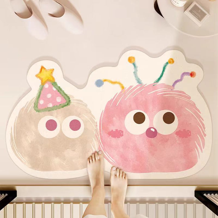 Fun Character Bath Mat Kalsten