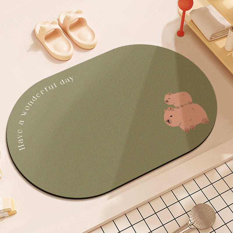 Cute Bear-Themed Plush Area Mat Kalsten