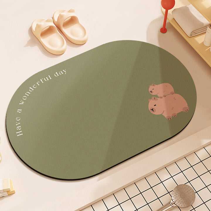 Cute Bear-Themed Plush Area Mat Kalsten
