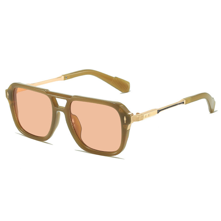 Bold Geometric Frame Sunglasses Kalsten