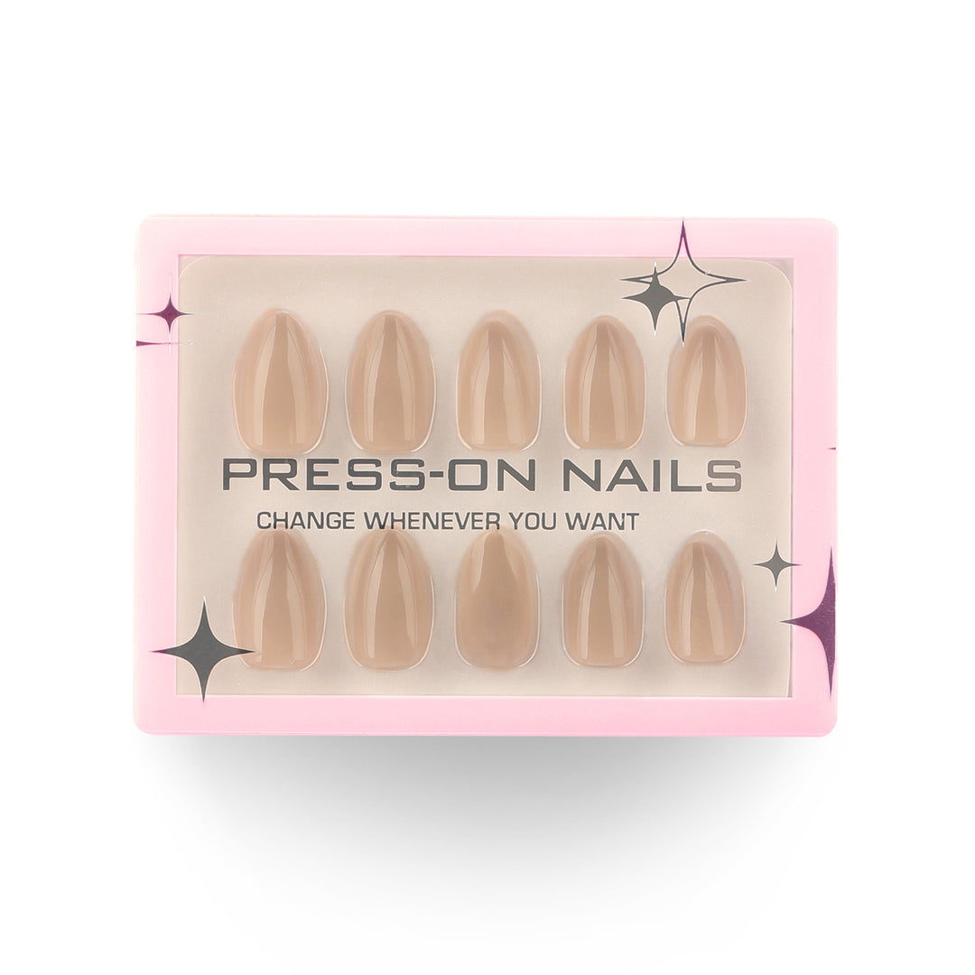Artificial press-on nails in elegant oval design Kalsten