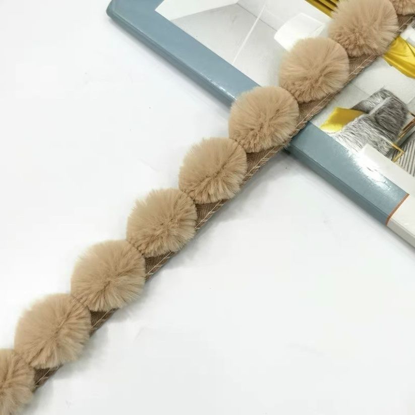 Decorative Pompon Trim Kalsten
