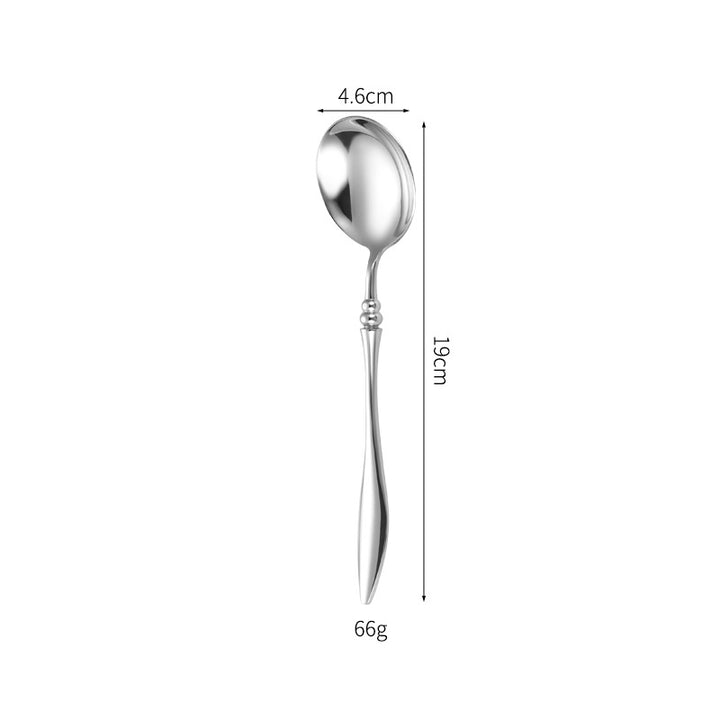 Elegant table knife with fine wave pattern Kalsten