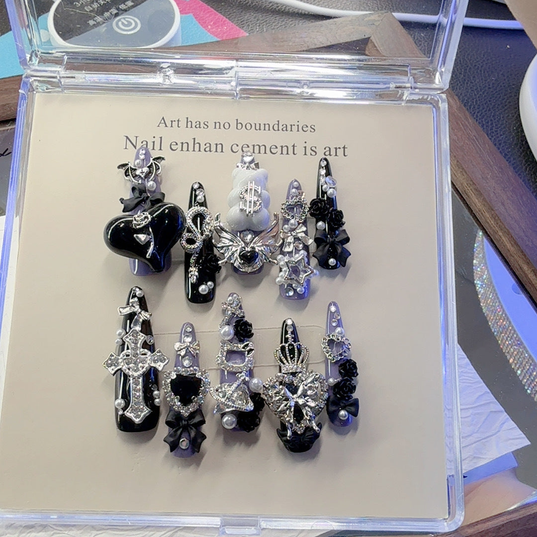 Artistic Gothic Nail Art Design Set