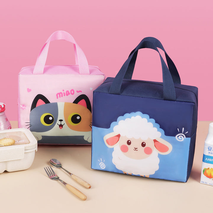Adorable Sheep-Themed Insulated Lunch Bag Kalsten