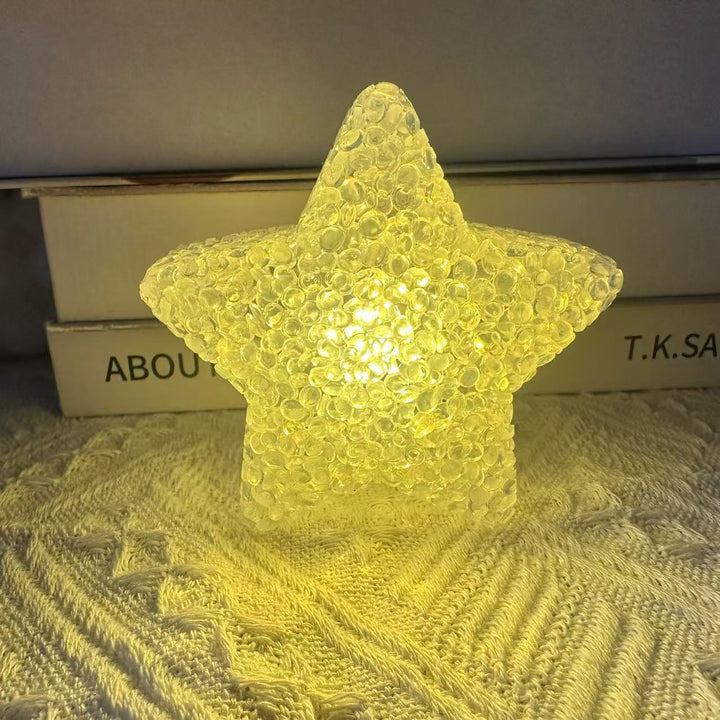LED Frosted Acrylic Star Ambient Night Lamp Kalsten