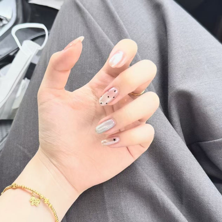 Elegant Artistic Nail Design Extensions