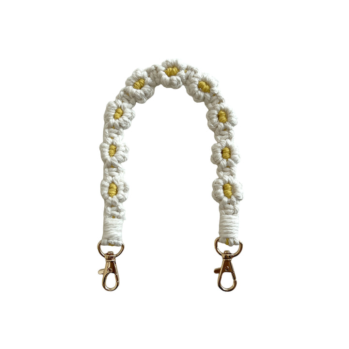 Floral Macrame Keychain Strap Kalsten