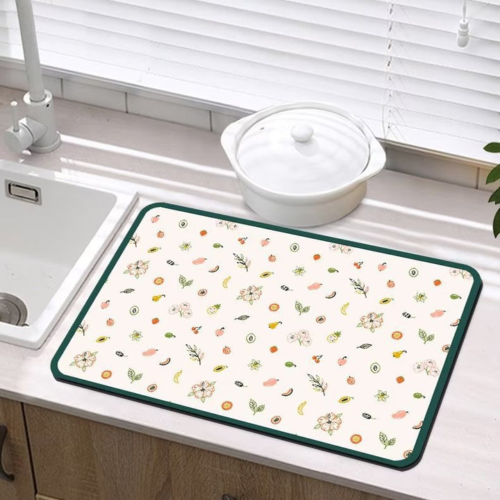 Elegant Floral Dining Table Mat Kalsten