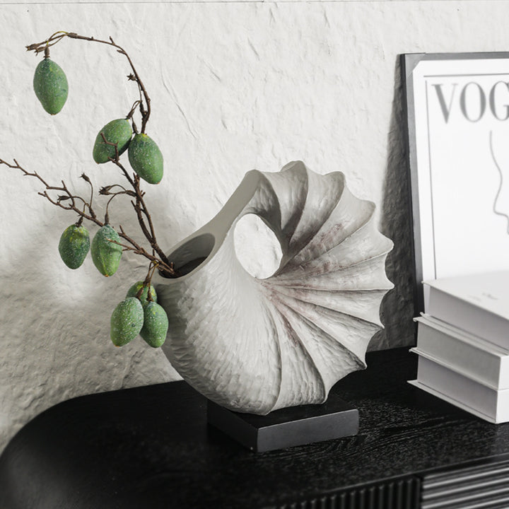 Decorative Nautical-Inspired Shell Sculpture