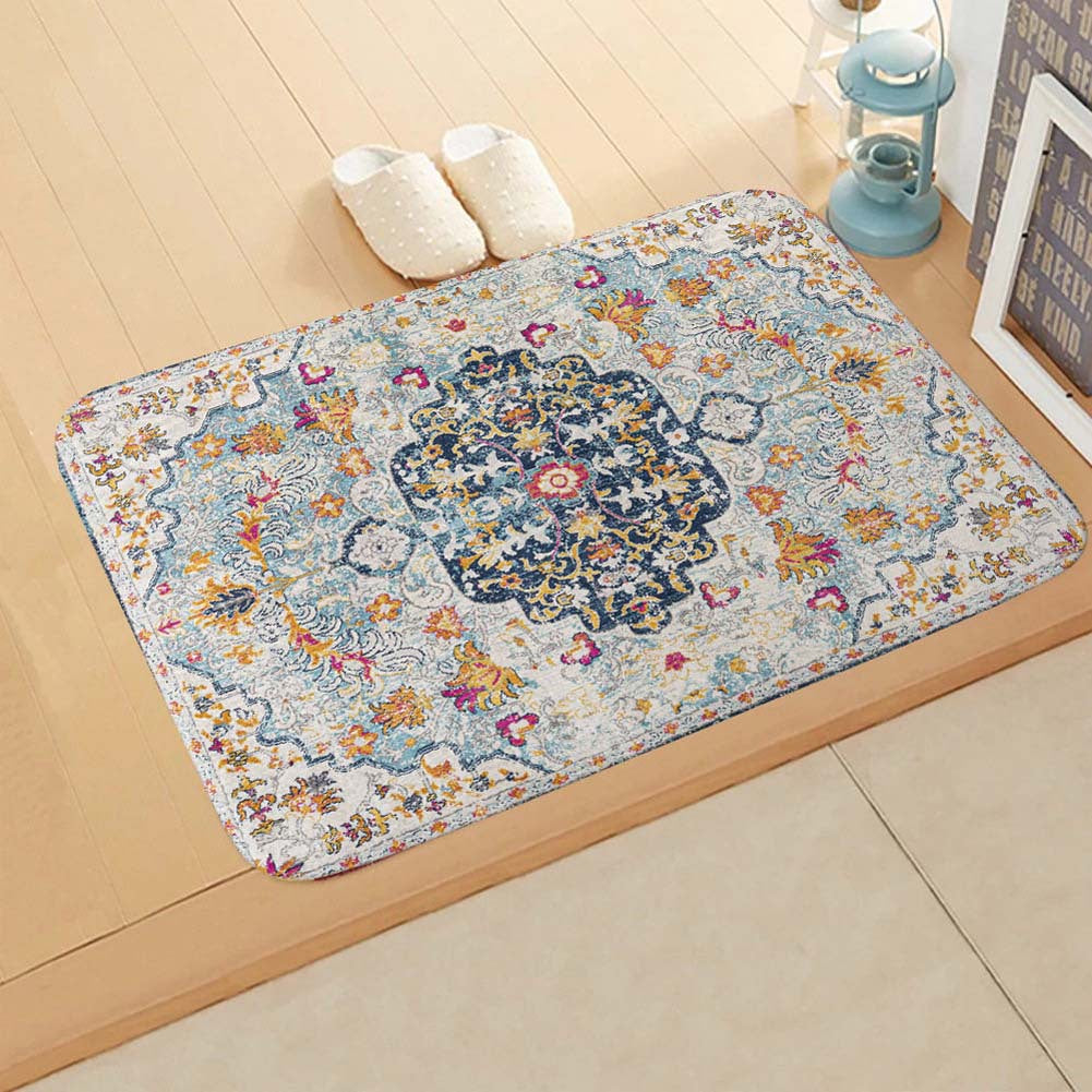 Artistic Mandala Pattern Bath Mat
