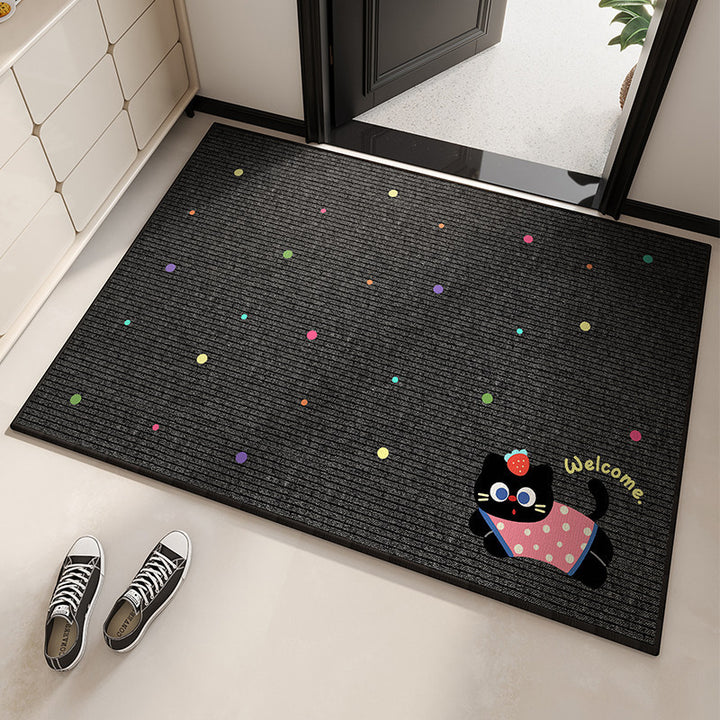 Playful Welcome Mat