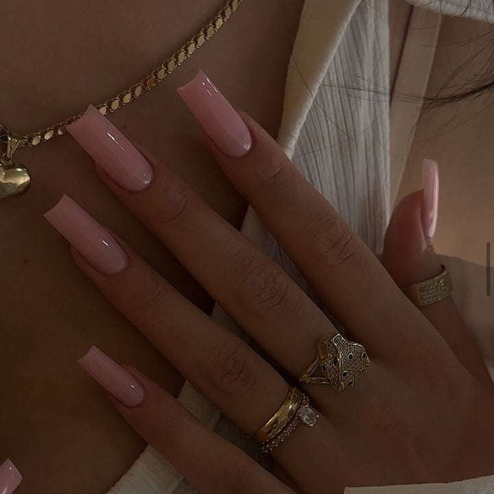 Artificial nail tips with high-gloss finish Kalsten