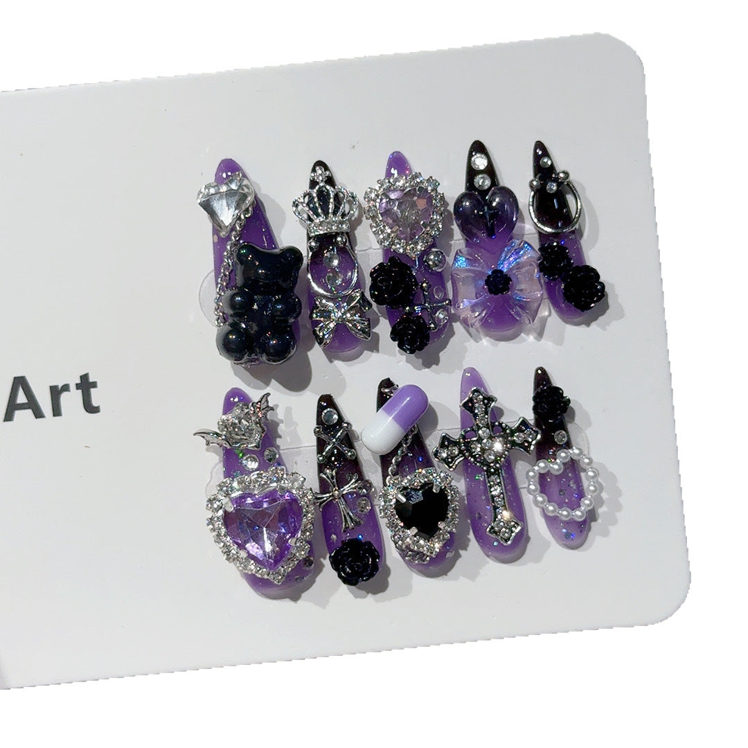 Premium Decorative Gothic Nail Art Set