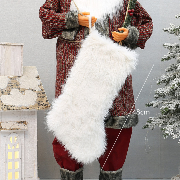 Plush Christmas Stocking