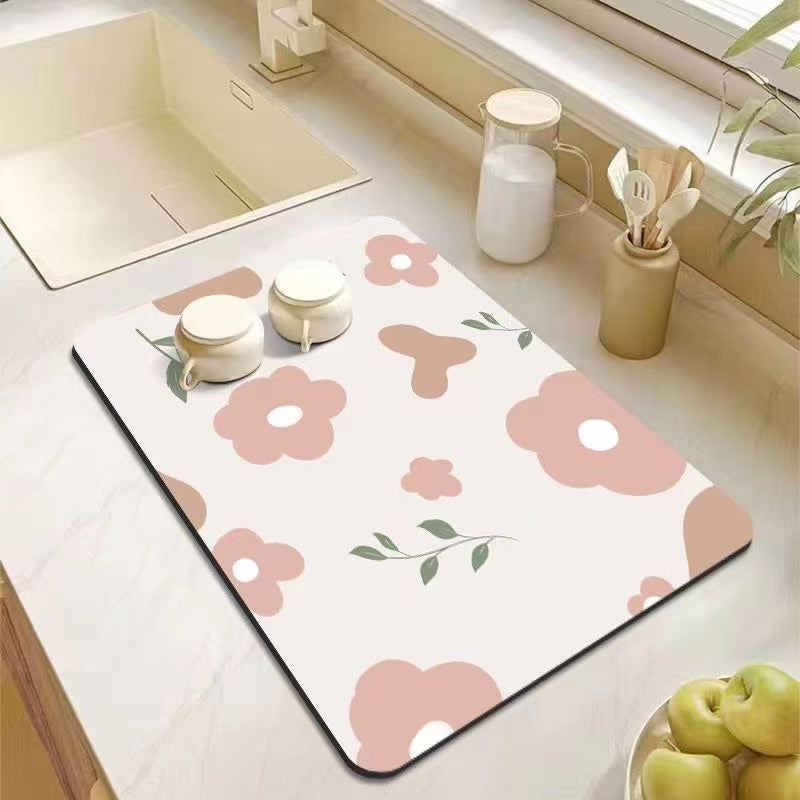 Decorative Kitchen Floor Mat Kalsten