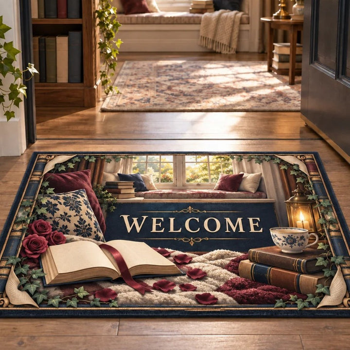Floral Welcoming Door Mat Kalsten