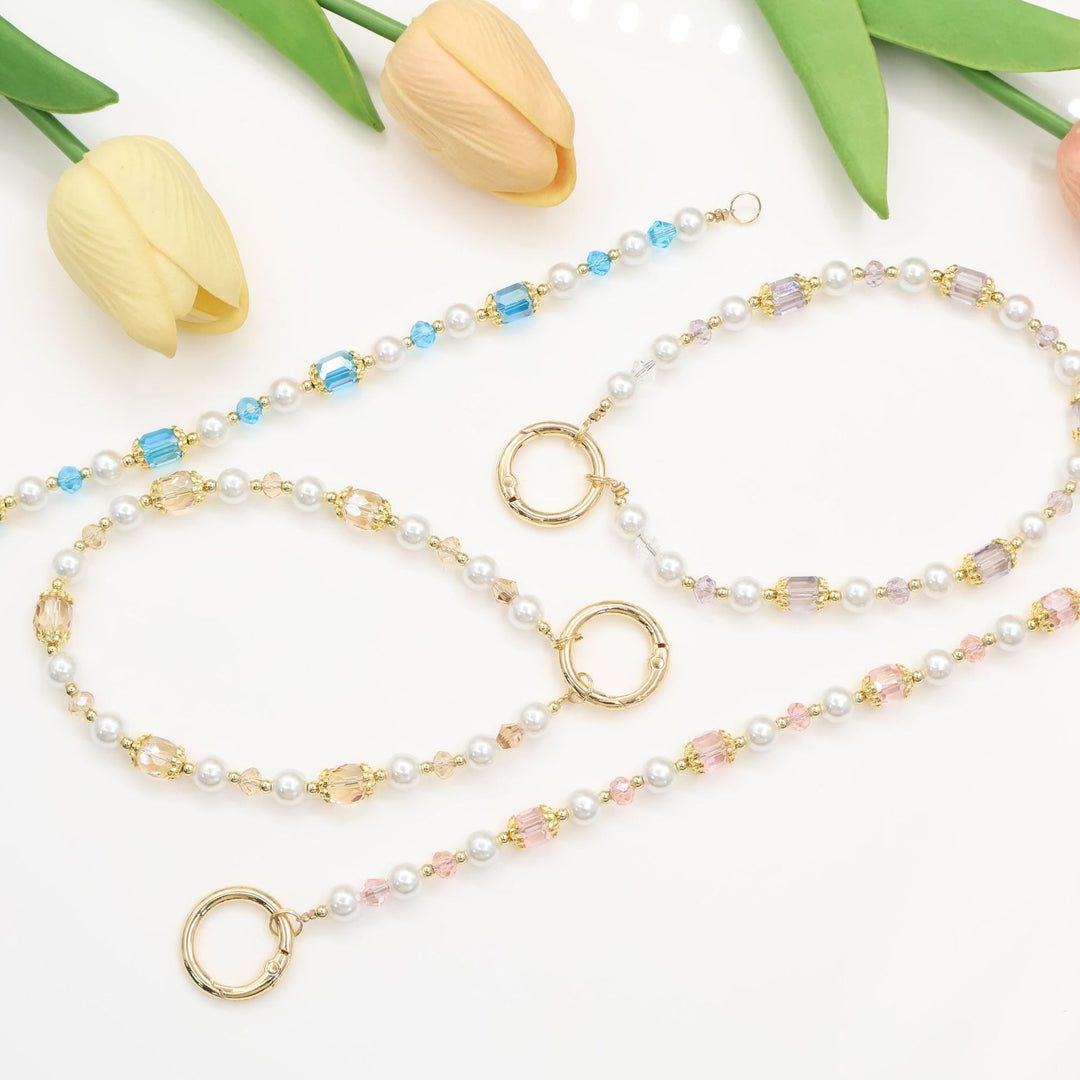Elegant Beaded Phone Chain Kalsten